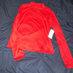 NWT, Keyhole Shirt